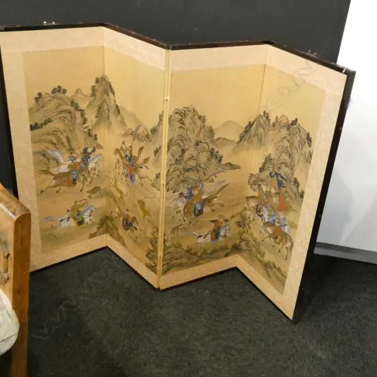 CHINESE 4 FOLD SCREEN L 1400
