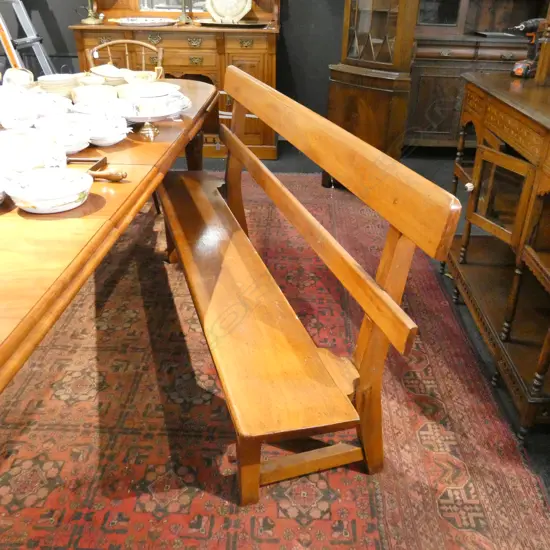 WOODEN BENCH L. 1820MM