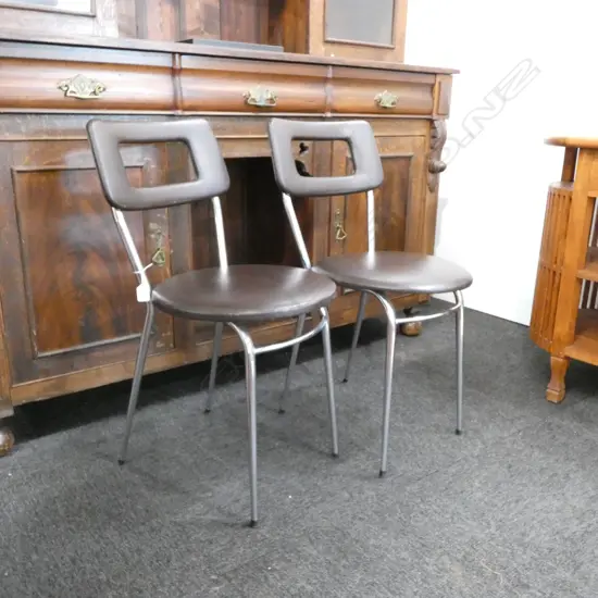PAIR OF 1960's/70's  FRENCH CHAIRS