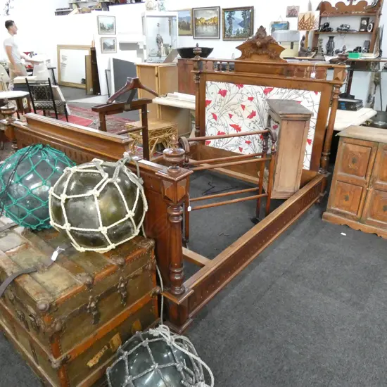 PR OF FRENCH STYLE BED ENDS