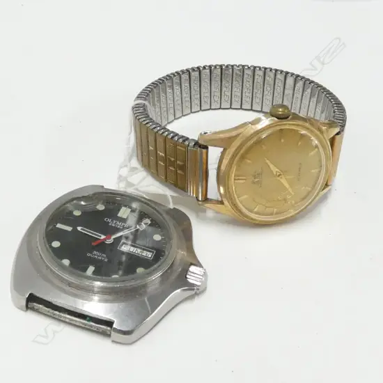 HAFIS GENT'S WRISTWATCH & OLYMPIC WRISTWATCH