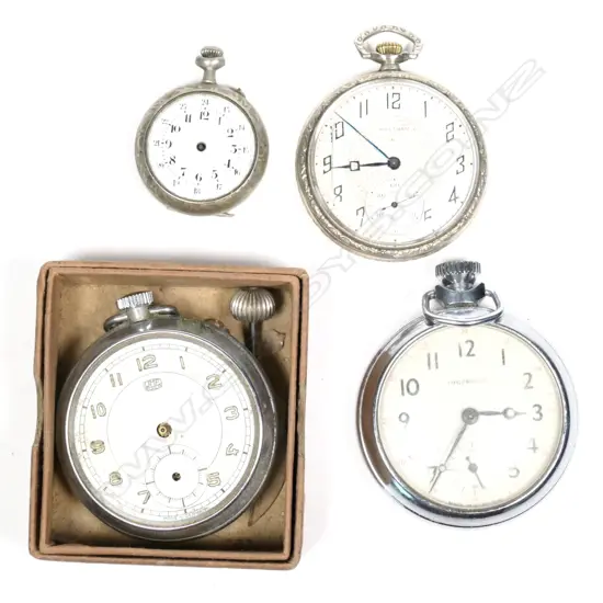 4 VINTAGE POCKET WATCHES