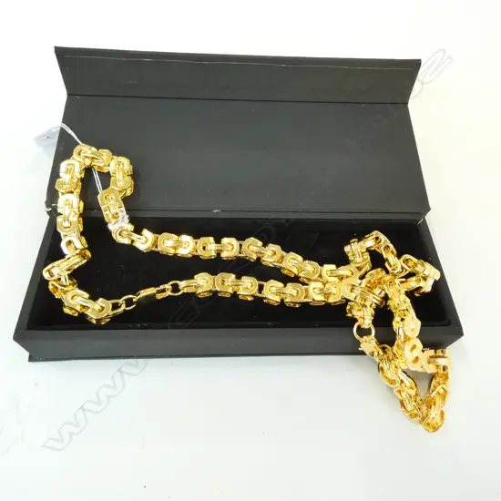 GOLD PLATED CHAIN AND BRACELET