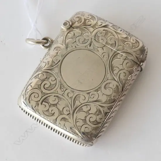 SILVER VESTA CASE CHESTER 1895