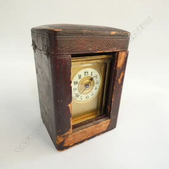 FRENCH CASED CARRIAGE CLOCK 