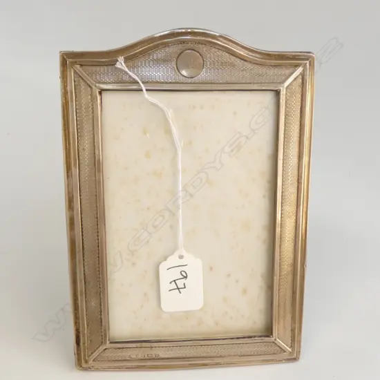  SILVER PHOTO FRAME Birmingham 1913.  190 x 135mm