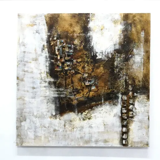 LARGE MIXED MEDIA ARTWORK