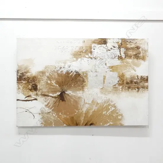 LARGE MIXED MEDIA ARTWORK