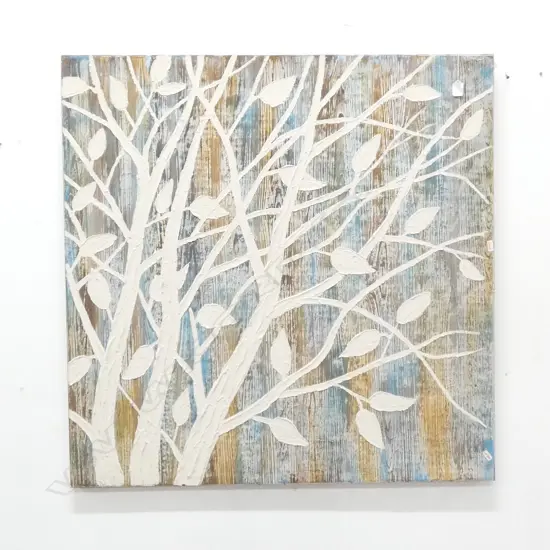 LARGE MIXED MEDIA ARTWORK