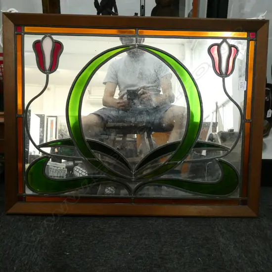 ART NOVEAU STYLE MIRROR W 860 MM