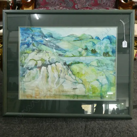 V MILES ACRYLIC PAINTING 400 X 520 MM