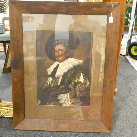THE LAUGHING CAVALIER PRINT 840 X 670MM FRAME