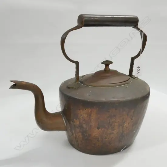 ANTIQUE COPPER KETTLE