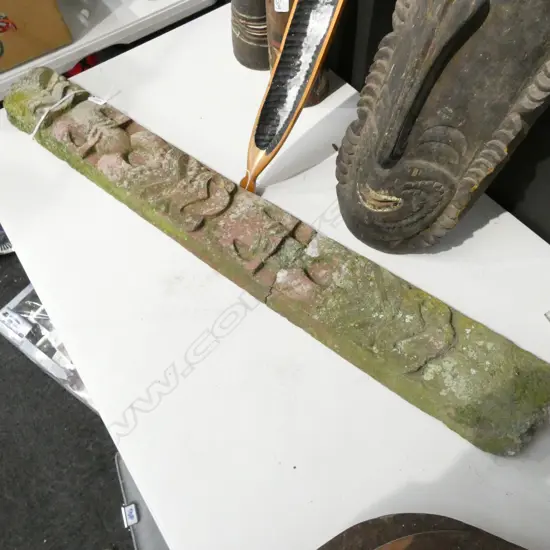 C1960S MAORI CONCRETE TEKO TEKO EX ROTURA H 1130 MM