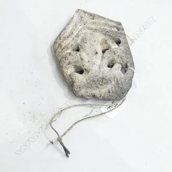 MAORI PUMICE CARVING.FISHING NET FLOAT 175MM