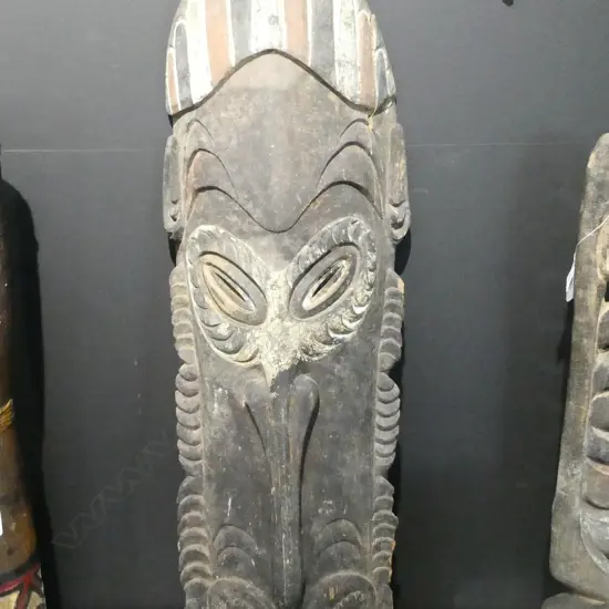 LARGE MASK SEPIK RIVER PNG (AF) 910MM