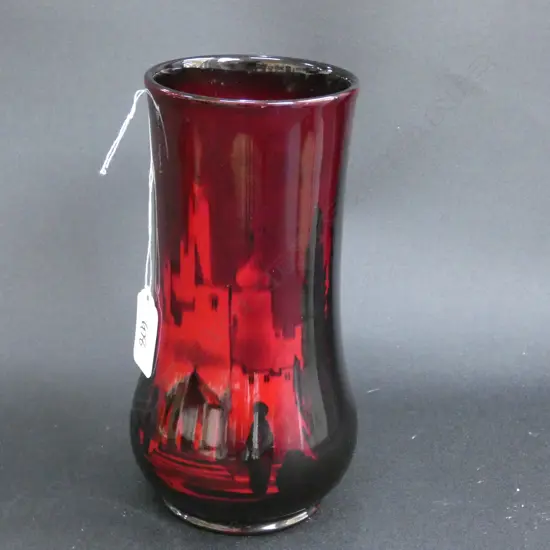 R/DOULTON FLAMBE VASE H. 185MM MORROCAN SCENE