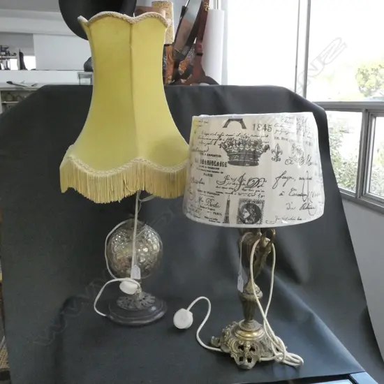 2 RETRO LAMPS, H.600mm