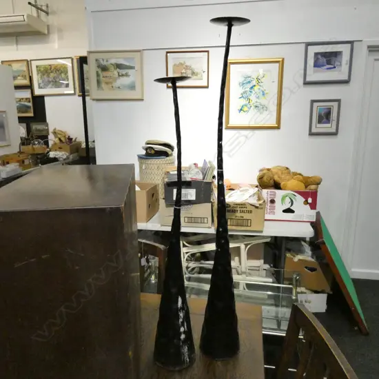 PR METAL CANDLE HOLDERS H. 985MM