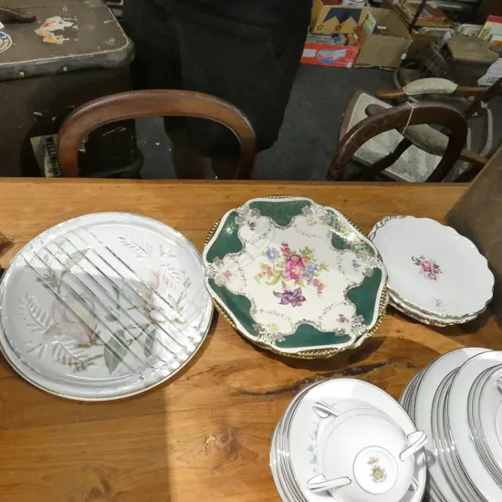 7 ASST. PLATES; AYNSLEY, SPODE ETC