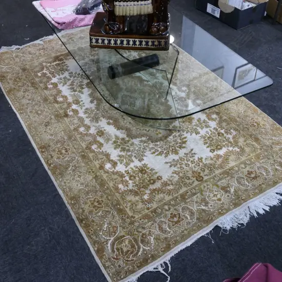 HAND KNOTTED RUG 1900 X 1250 MM FAULTS
