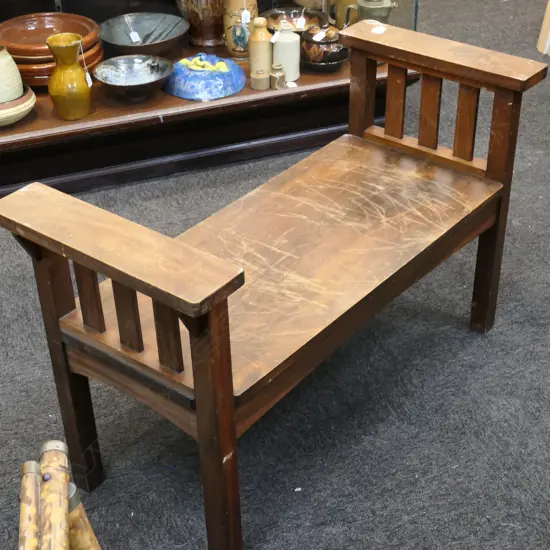 LONG PIANO STOOL L 1020