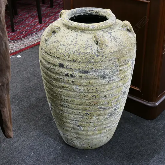 LARGE TURKISH OLIVE POT H 700 MM