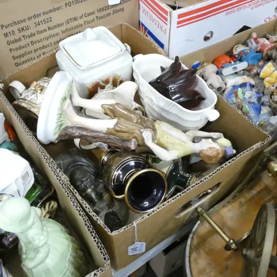 ASST CHINA TEAPOT/FIGURES ETC