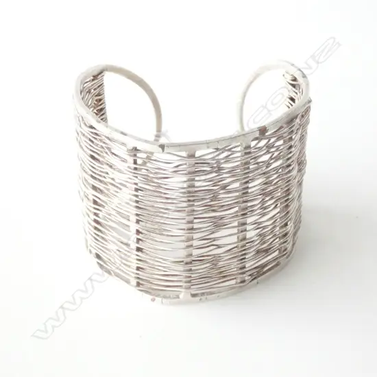 SILVER CUFF BANGLE