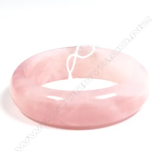 PINK ROSE QUARTZ BANGLE