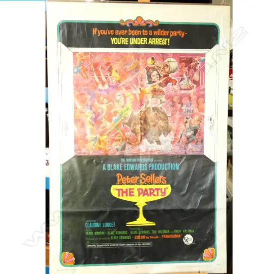 MOVIE POSTER "THE PARTY", H.1050mm