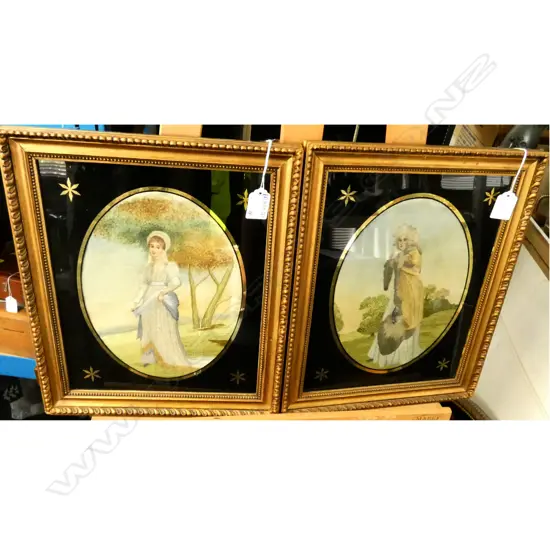 PR EMBROIDERED SILK ARTWORKS 360 X 300 FRAME SIZE