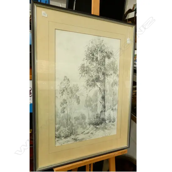 BRIAN MC GUFFIE 1981 (AUST) PENCIL DRAWING