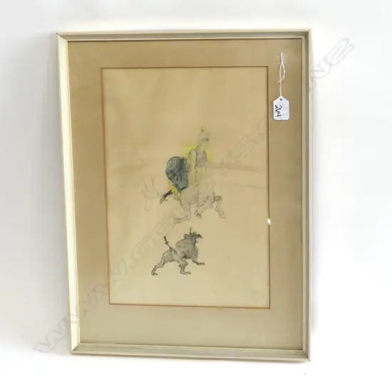 TOULOUSE LAUTREC CIRCUS PRINT