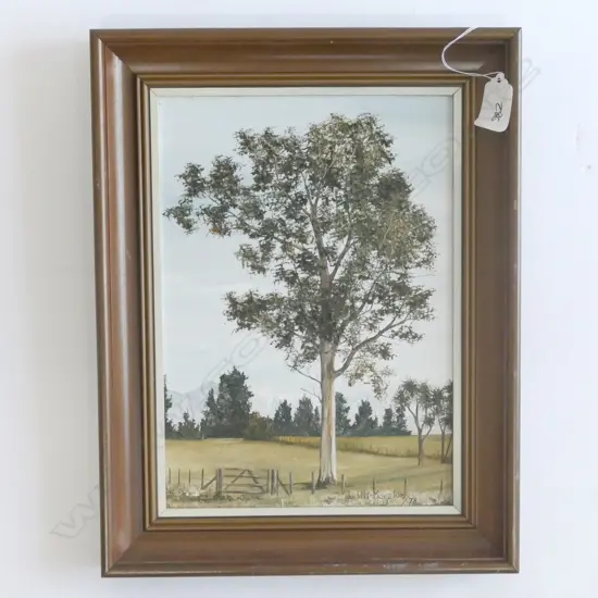 JUDITH MORETON OIL ON BOARD 78 LANDSCAPE 180 X 260 MM