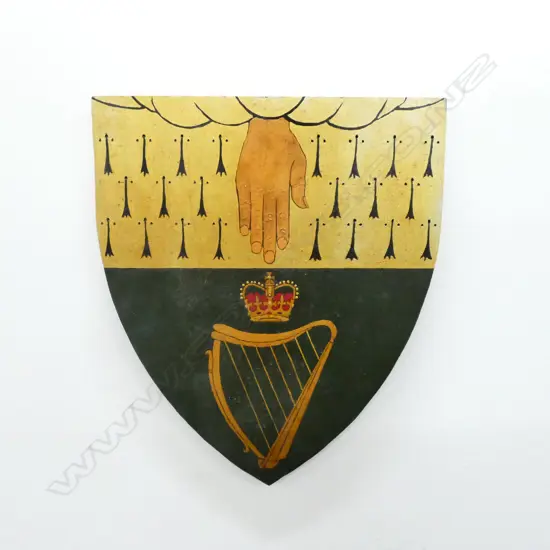WALL HANGING HAND PAINTED UK SHIELD