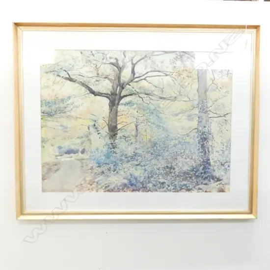 WALTER E. PENN FOREST W/C 1934 560 X 415MM