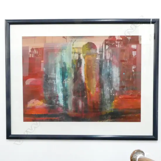 ELIZABETH PACK 'SOL' ACRYLIC ON PAPER