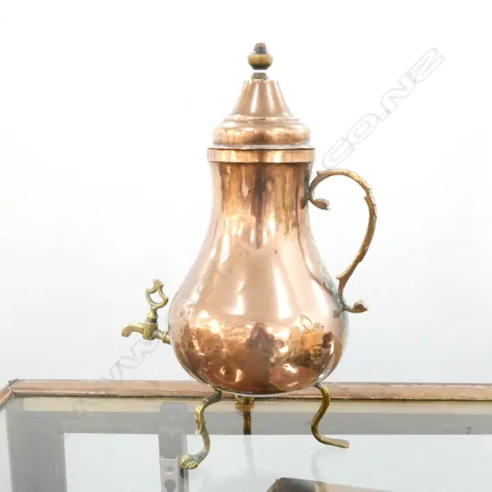 VINTAGE COPPER SAMOVAR H. 320MM