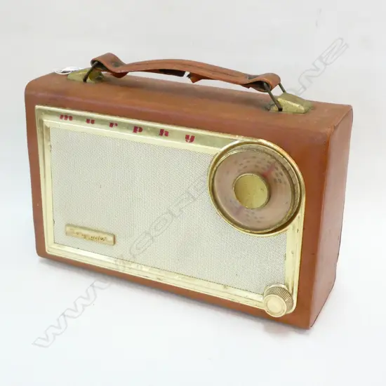 1960S MURPHY’S TRANSISTOR RADIO WORKING