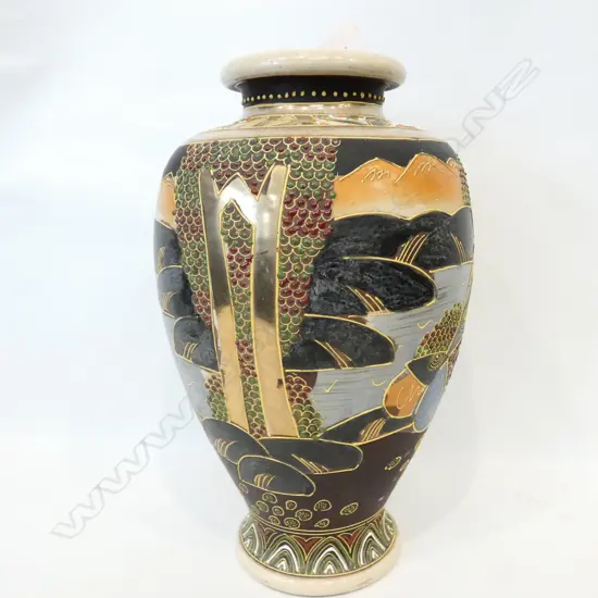 SATSUMA VASE H. 310MM