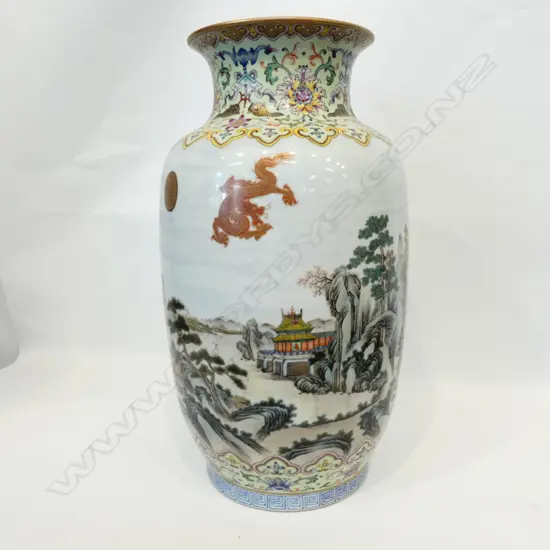 LGE CHINESE VASE H. 435MM