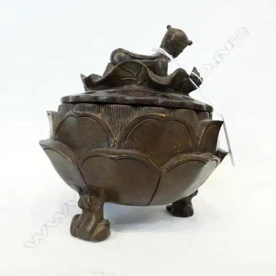 METAL CHINESE INCENCE BURNER H. 140MM