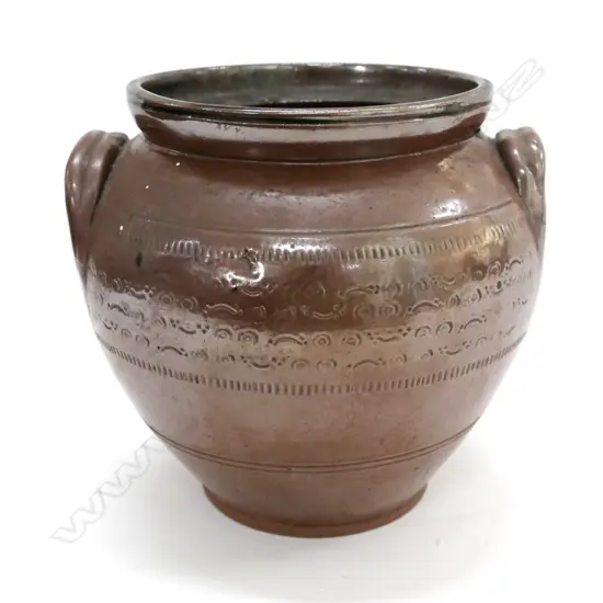 LUKE ADAMS JAR LID MISSING H. 190MM