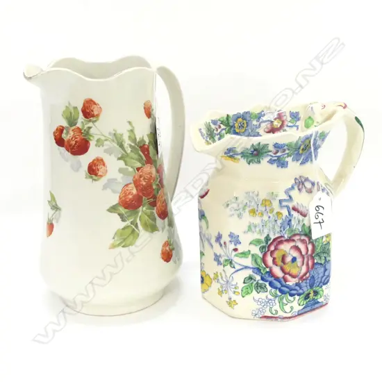 MASONS STRATHMORE JUG H. 155MM + OTHER