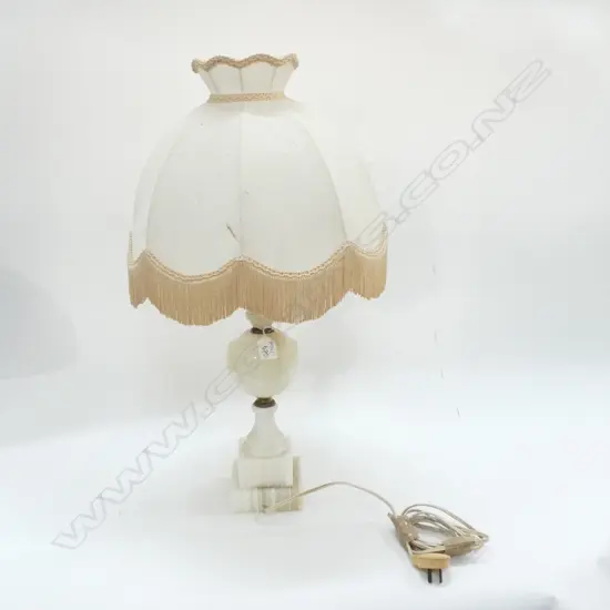ALABASTER LAMP H. 640MM