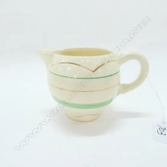 CLARICE CLIFF MILK JUG, H 85MM