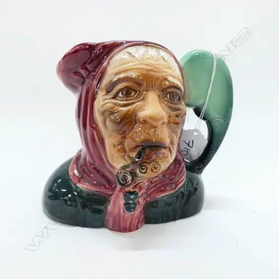 TITIAN STUDIO MAORI WAHINE CHARACTER JUG