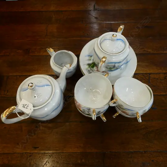 15 PCE KATUMI SATSUMA TEA SET