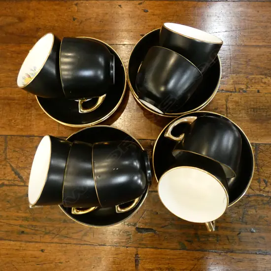 ROYAL STAFFORD 8 PC TEA SET